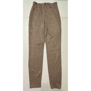 Guess ES Maya Leggings Summer Clay Faux Suede High Rise Skinny‎ Pants NWT XS